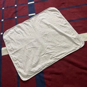 Ralph Lauren Receiving Baby Blanket Lovey Teddy Bear Print Cotton pink Rosebud